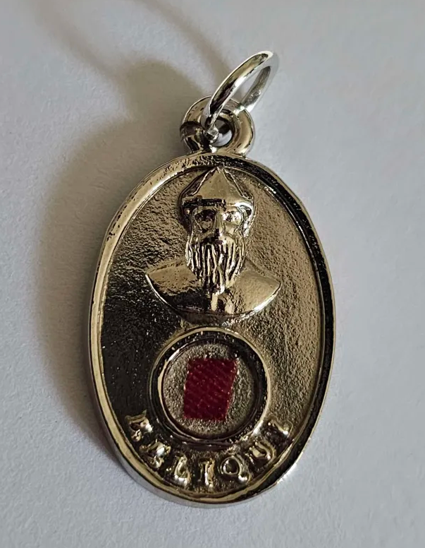 Saint Sharbel Third-Class Relic Medal